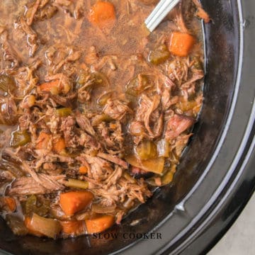 Chuck Roast (Slow Cooker Recipe) hero image, square.