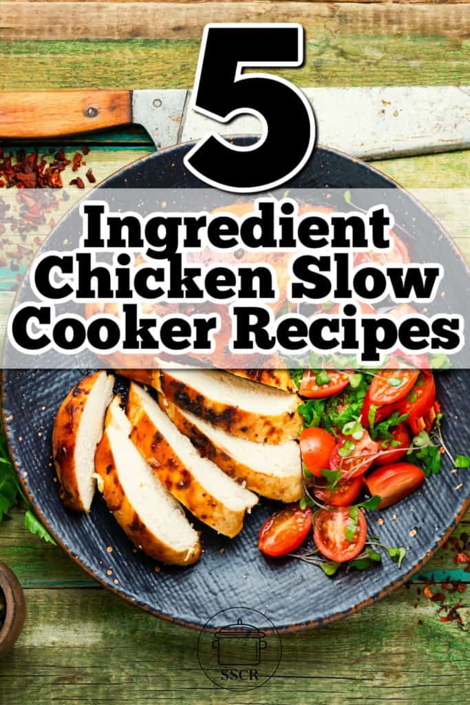5 ingredient chicken slow cooker recipes pinterest.
